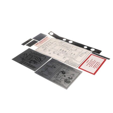 American Dish Service DECAL SET, 5AGES 089-9458